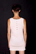 Load image into Gallery viewer, Tanktop Transparent !!! (Piece Unique ) Heart in the belly